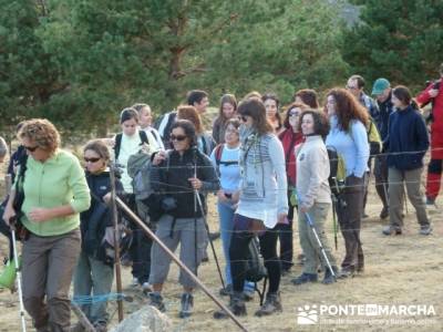 Pico Perdiguera, trekking en madrid; mapas de rutas